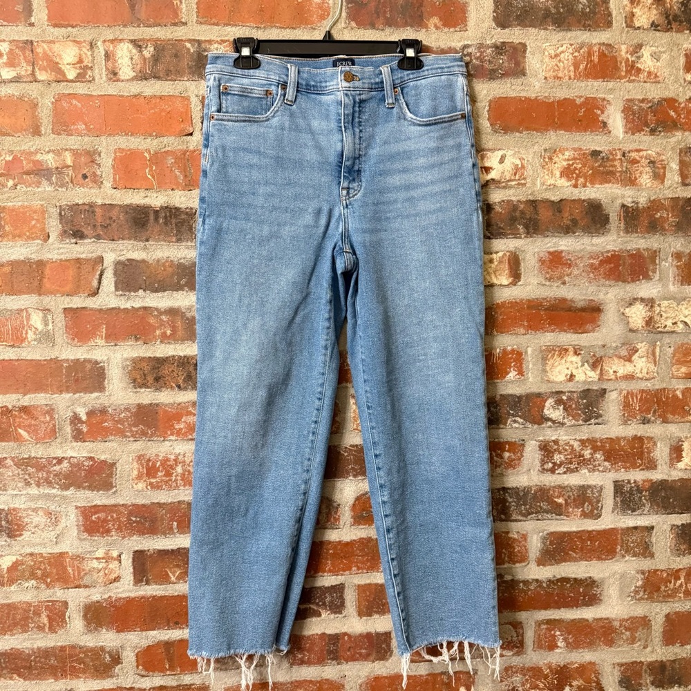 P26 - J. Crew Light Blue Stovepipe Jeans